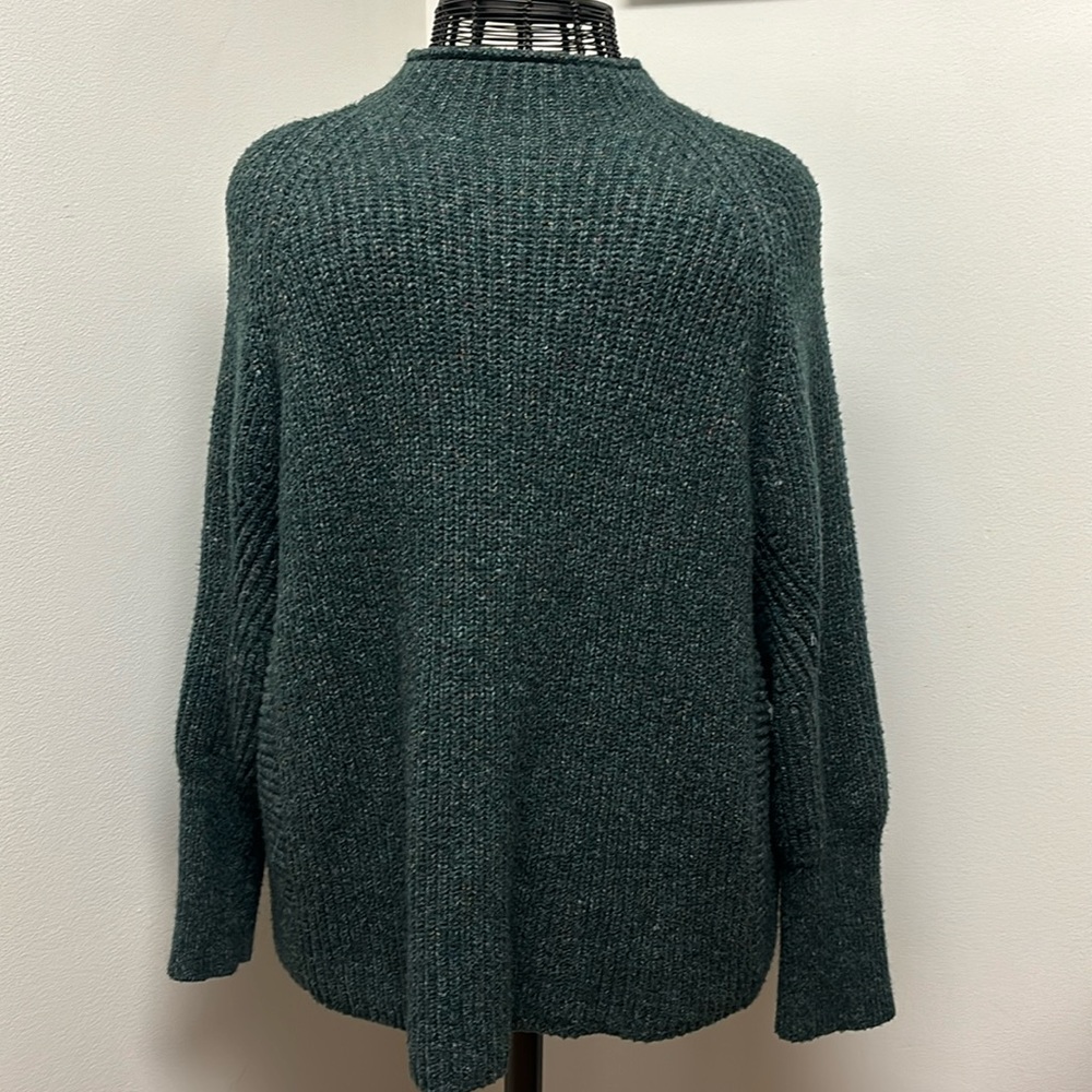 Chico’s Marled Mock-Neck Pullover Sweater